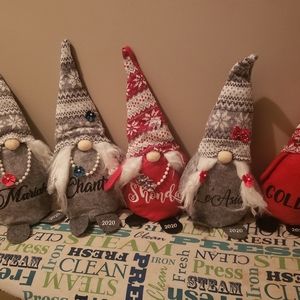Personalized Holiday gnomes